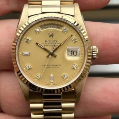 Rolex Day-Date 36mm Double-Quickset Box & Papers