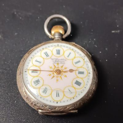 STERLING SILVER W DUNKLING MELBOURNE SWISS MOVEMENT WATCH