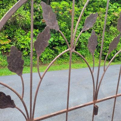 Rustic Wrought Iron Plant Stand & Small Three Pot Stand (G-EL)