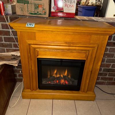 D15-Electric fireplace