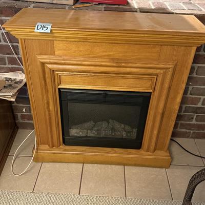 D15-Electric fireplace