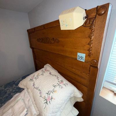 Sale Photo Thumbnail #93: D30-Full size Bed w/ mattress + bedding