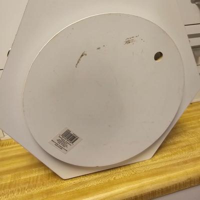 White Stack Storage Drawers & Shelves (BF2-JS)