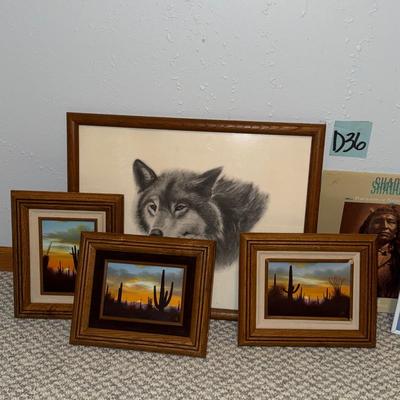 Sale Photo Thumbnail #114: D36-Wall art bundle