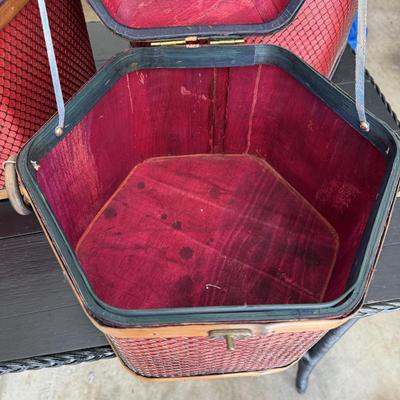 Four Matching Decorative Hat Boxes (PB-BM)