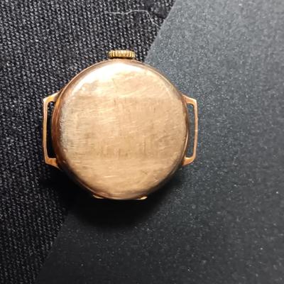 9K GOLD PLATED CYMA WATCH