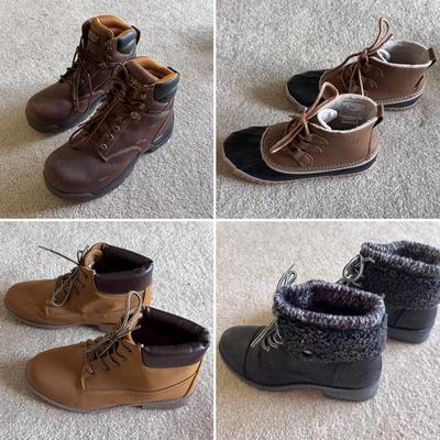 White Mountain, JBU, Carolina Shoes, and More Women’s Boots, Sizes 8-9 1/2 (PC-DZ)