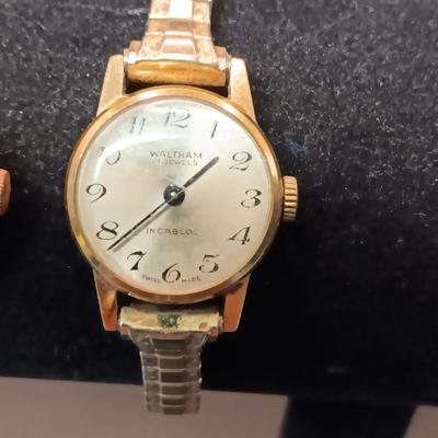 GRUEN, JUNGHANS, WALTHAM 17 JEWELS & ?? FOR PARTS OR REPAIR