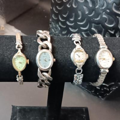 HAMILTON, ARMITRON, BULOVA & JACLYN SMITH WATCHES FOR PARTS OR REPAIR