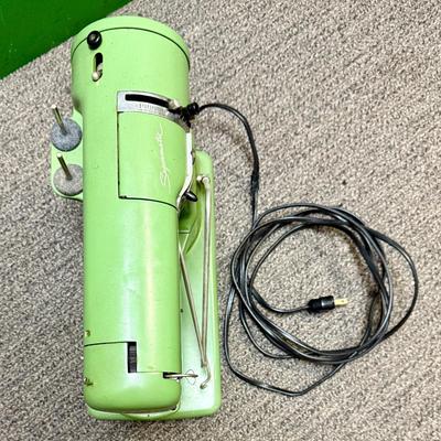 Vintage Elna Supermatic 722010 Sewing Machine with Carrying Case