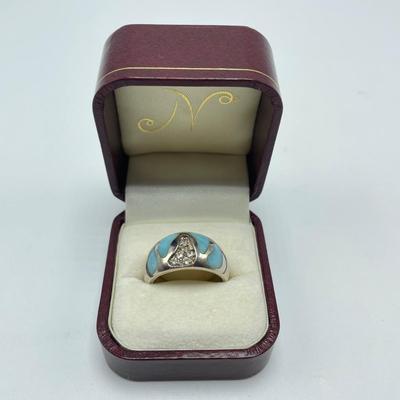 Larimar 925 Ring (ST-SS)