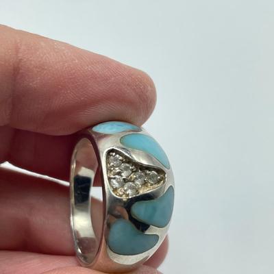 Larimar 925 Ring (ST-SS)