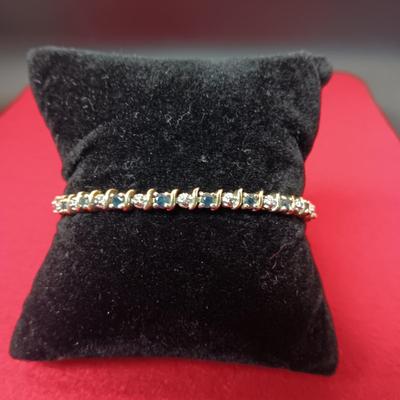STERLING SILVER TENNIS BRACELT