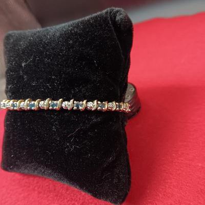 STERLING SILVER TENNIS BRACELT