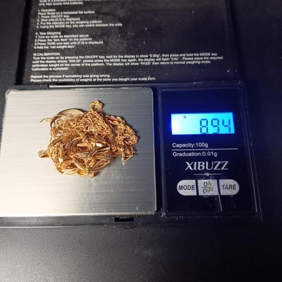 14K GOLD SCRAP 8.94g