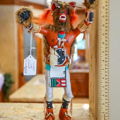 Ernest (Nest) Chapella "Brown Medicine Bear" Kachina Doll