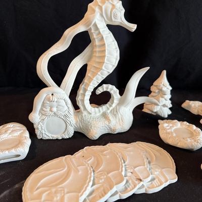 Collection of Ready-to-Paint Pottery (PB-BM)