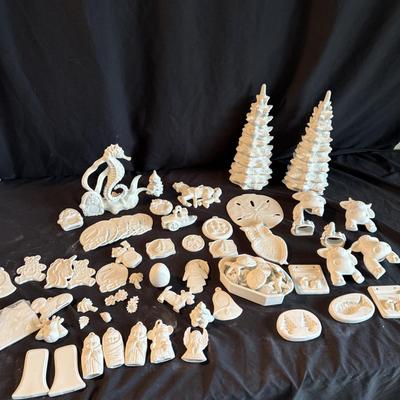 Collection of Ready-to-Paint Pottery (PB-BM)