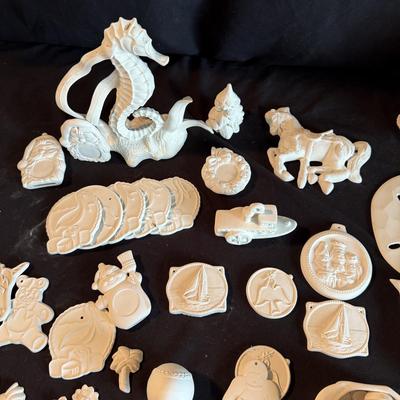 Collection of Ready-to-Paint Pottery (PB-BM)