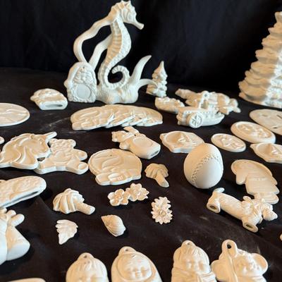 Collection of Ready-to-Paint Pottery (PB-BM)