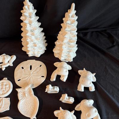 Collection of Ready-to-Paint Pottery (PB-BM)