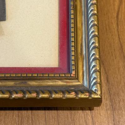 LOT 4L: Two Framed Chinese Silk Figures