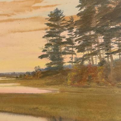 LOT 7L: Framed Print by Charles Sawyer