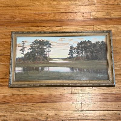 LOT 7L: Framed Print by Charles Sawyer