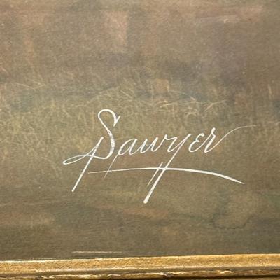 LOT 7L: Framed Print by Charles Sawyer