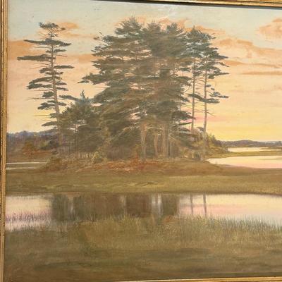LOT 7L: Framed Print by Charles Sawyer