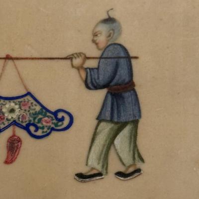 LOT 8L: Beautiful Framed Chinese Artworks