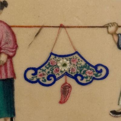 LOT 8L: Beautiful Framed Chinese Artworks