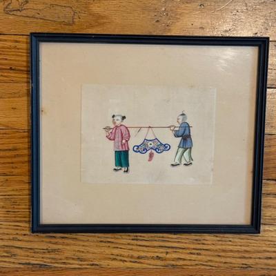 LOT 8L: Beautiful Framed Chinese Artworks