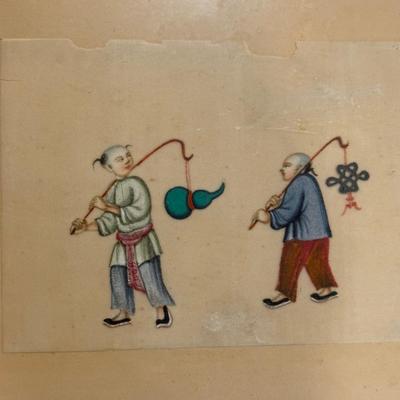 LOT 8L: Beautiful Framed Chinese Artworks