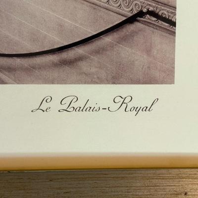 LOT 10L: Six Framed Le Palais Royal Prints