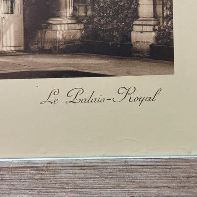 LOT 10L: Six Framed Le Palais Royal Prints