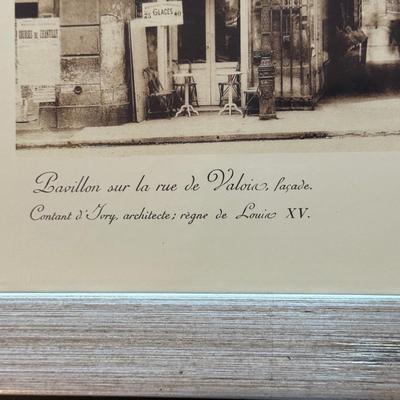 LOT 10L: Six Framed Le Palais Royal Prints