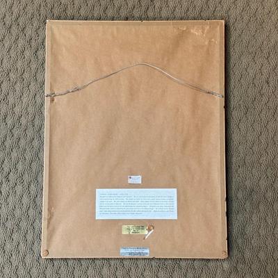 LOT 11: Framed Print by Suzuki Haronunobu & Hanging Scroll