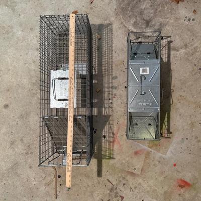 LOT 15G: Two Animal Traps