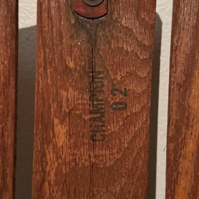 LOT 19G: Pair of vintage sleds Yankee Clipper +