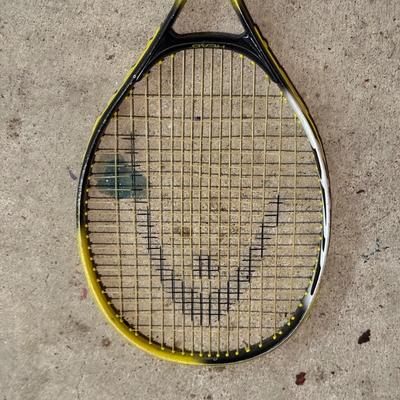 LOT 20G: Lot of five tennis rackets Prince Pro +