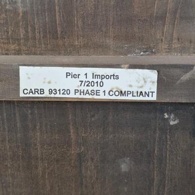 LOT 25F: Oversized, Battery Operated, Pier 1 Imports, Antiquite` de Paris Wall Clock, Untested