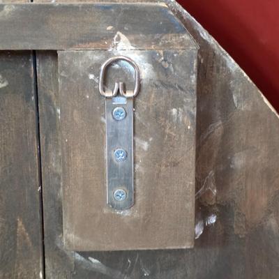 LOT 25F: Oversized, Battery Operated, Pier 1 Imports, Antiquite` de Paris Wall Clock, Untested