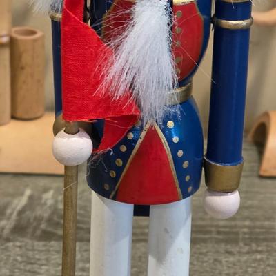 LOT 28D: Holiday Collection With Lenox Porcelain, Hand Painted 24K Accented, Holiday Cheer Santa Ornament, Nieman Marcus Nutcracker Snow...
