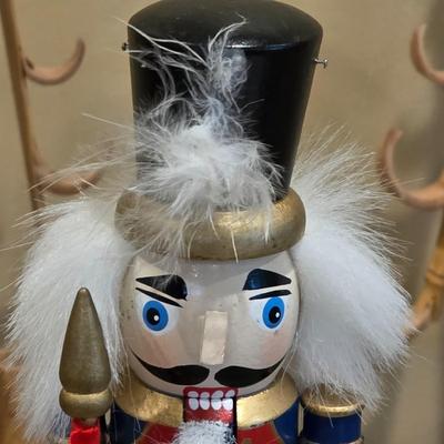 LOT 28D: Holiday Collection With Lenox Porcelain, Hand Painted 24K Accented, Holiday Cheer Santa Ornament, Nieman Marcus Nutcracker Snow...