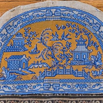 LOT 29D Eclectic Asian Collection Of Tapestries & Hard Cover Korean Furniture Coffee Table Book