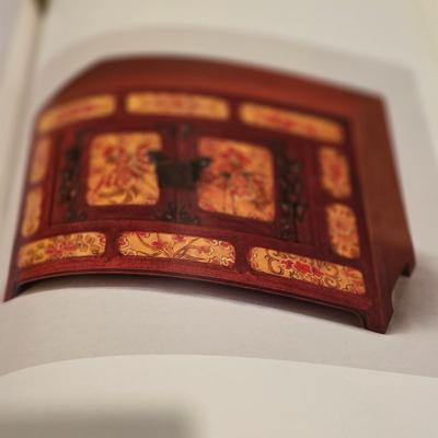LOT 29D Eclectic Asian Collection Of Tapestries & Hard Cover Korean Furniture Coffee Table Book