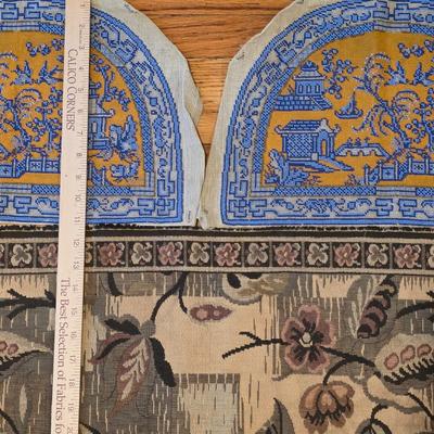 LOT 29D Eclectic Asian Collection Of Tapestries & Hard Cover Korean Furniture Coffee Table Book