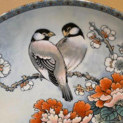 LOT 36D: Set of 3 Vintage Jingdezhen Porcelain Plates In Original Boxes