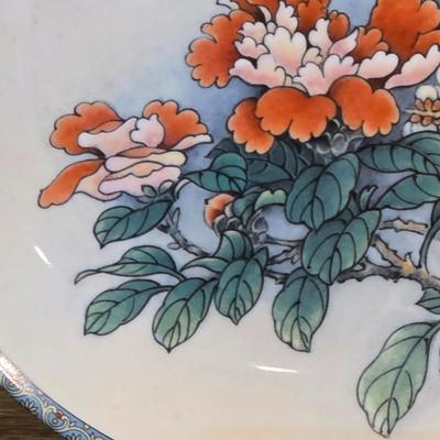 LOT 36D: Set of 3 Vintage Jingdezhen Porcelain Plates In Original Boxes